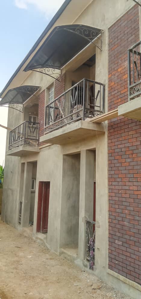 Flying Flourish - A semi-detached house in Ibadan
